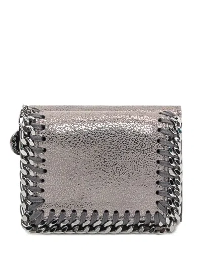 STELLA MCCARTNEY FALABELLA CHAIN-TRIMMED WALLET