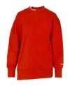 Stella Mccartney Falabella Chained Crewneck Sweatshirt In Red