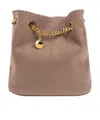 Stella Mccartney Falabella Chained Crossbody Bag In Brown
