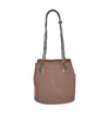 Stella Mccartney Falabella Chained Tote Bag In Brown