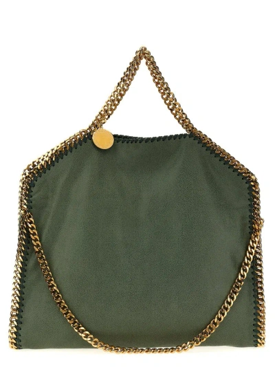 Stella Mccartney Falabella Chained Tote Bag In Green