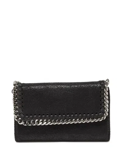 Pre-owned Stella Mccartney Falabella Chain-link Iphone Case In Black