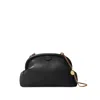 Stella Mccartney Chain Strap Clutch Bag Soft Structure In Black