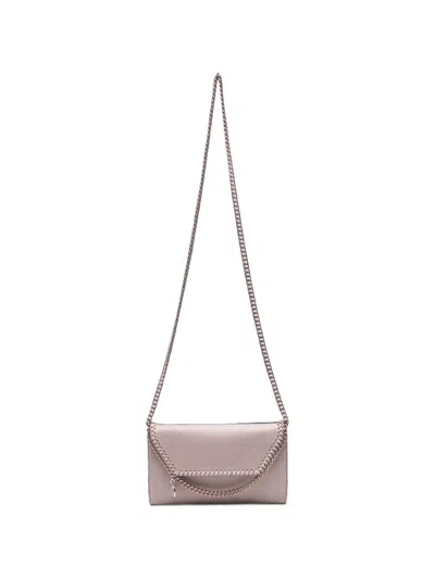 Stella Mccartney Falabella Chain-trim Shoulder Bag In Pink