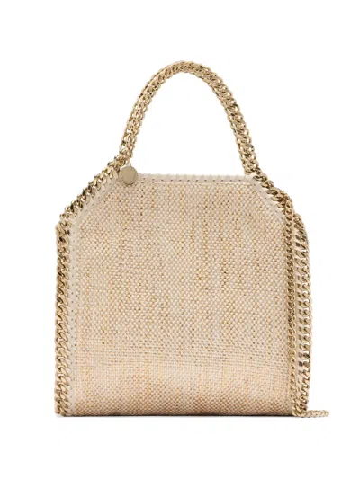 Stella Mccartney Falabella Chain-trim Tote Bag In Neutral