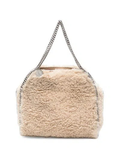 Stella Mccartney Falabella Chain-trim Tote Bag In Neutral