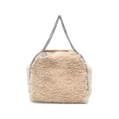 Stella Mccartney Falabella Chain-trim Tote Bag In Neutrals