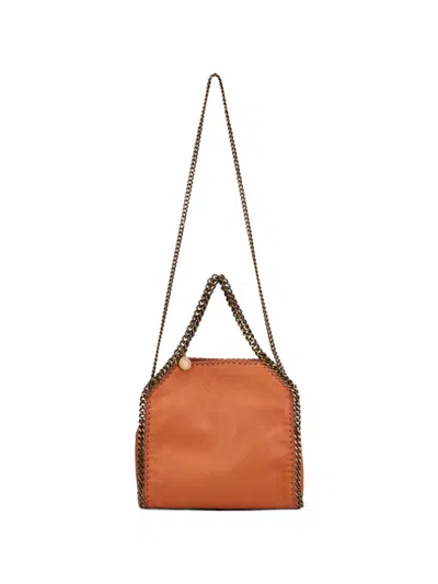 Stella Mccartney Falabella Chain-trim Tote Bag In Orange