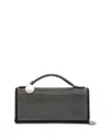 Stella Mccartney Shoulder Bag With Chain Strap And Stud Embellishments In Black