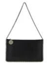 Stella Mccartney Black Falabella Pochette Shoulder Bag In Black