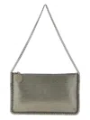 Stella Mccartney Falabella Clutch In Gray