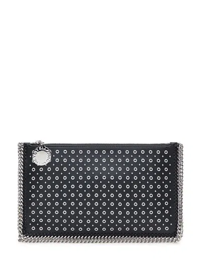 Stella Mccartney Falabella Clutch Bag In Black