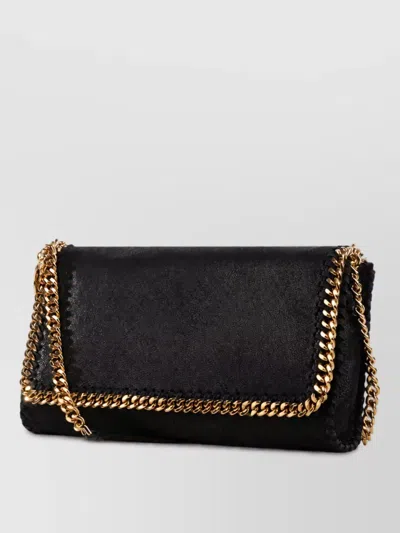 Stella Mccartney Falabella Clutch Bag In Black