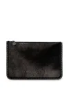 Stella Mccartney Glitter Chain Clutch Bag In 黑色