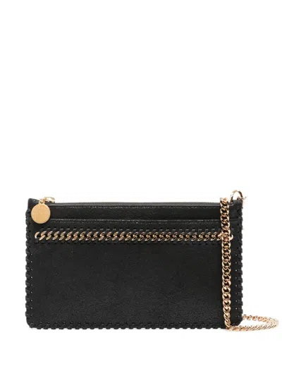 Stella Mccartney Falabella Clutch Bag In Black
