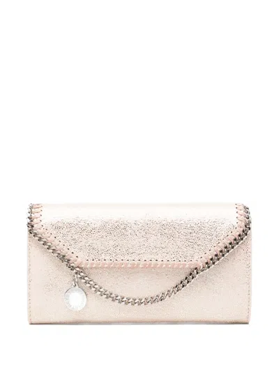 Stella Mccartney Falabella Clutch Bag In Neutral
