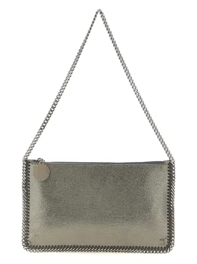 STELLA MCCARTNEY FALABELLA CLUTCH GRAY