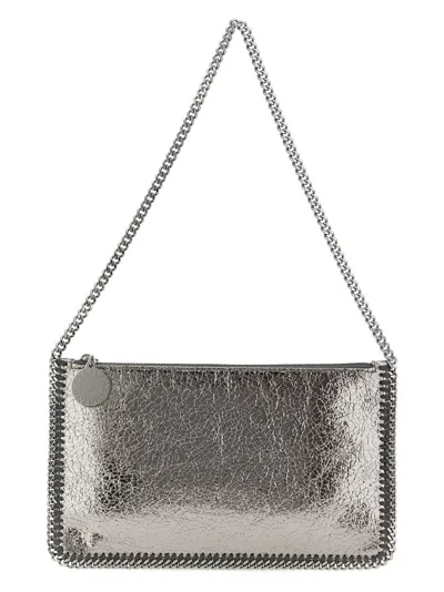 Stella Mccartney 'falabella' Clutch In Gray