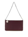 Stella Mccartney Falabella Chained Shoulder Bag In Red