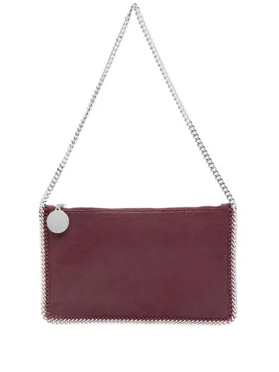 Stella Mccartney Falabella Clutch In Purple