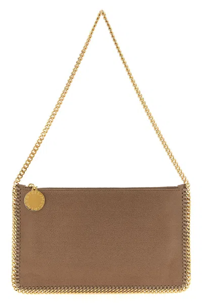 Stella Mccartney 'falabella' Clutch In Sand