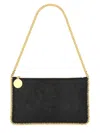 Stella Mccartney Falabella Clutch Shoulder Bag In Black