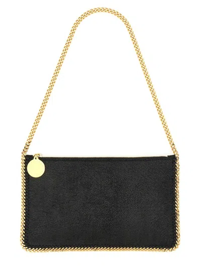 Stella Mccartney Falabella" Clutch Shoulder Bag In Black