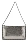Stella Mccartney Falabella Pochette Bag In Silver