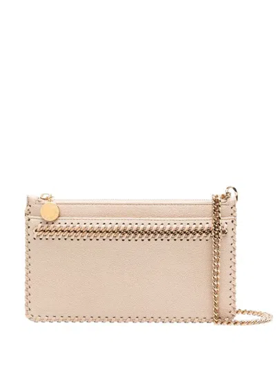Stella Mccartney Falabella Clutch  With Shoulder Strap Bags In Brown