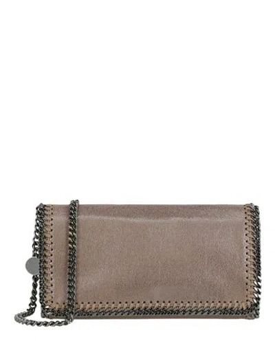 Stella Mccartney Falabella Clutch Woman Cross-body Bag Beige Size - Polyester