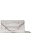 Stella Mccartney Falabella Continental Wallet Accessories In Gray