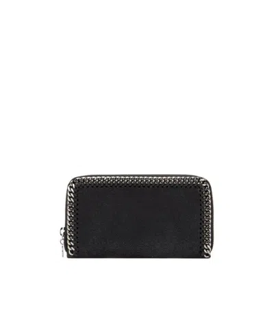 STELLA MCCARTNEY STELLA MCCARTNEY FALABELLA ZIP-AROUND CONTINENTAL WALLET