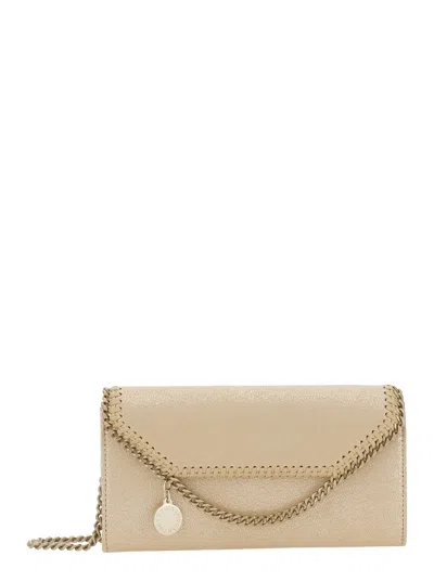 Stella Mccartney Falabella Continental Wallet In Brown