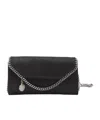 Stella Mccartney Falabella Continental Clutch Bag In Black