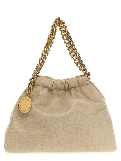 Stella Mccartney Falabella Mini Chain Strap Crossbody Bag In Yellow