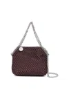Stella Mccartney Mini Falabella Crystal Tote Bag In Red
