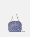 Stella Mccartney Falabella Crystal Tiny Tote Bag In Lavender Blue