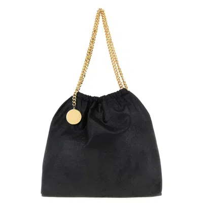 Stella Mccartney Falabella Drawstring Shoulder Bag I In Black