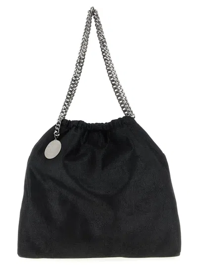 Stella Mccartney Falabella Drawstring Shoulder Bags Black