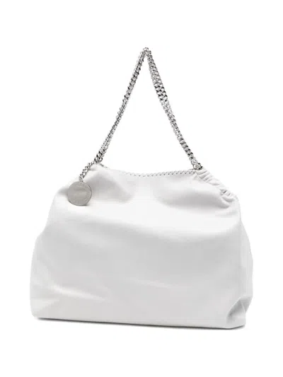 Stella Mccartney Falabella Drawstring Tote Bag In Gray