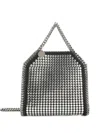 Stella Mccartney Falabella Tiny Bag Mirror Hotfix In Metallic