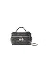Stella Mccartney Falabella Eyelet-stud Vanity Case In Black