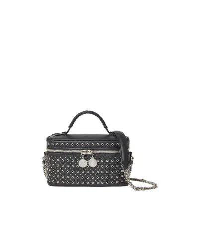 STELLA MCCARTNEY FALABELLA EYELET-STUD VANITY CASE