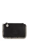 Stella Mccartney Falabella Card Holder In Black
