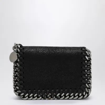 Stella Mccartney Falabella Flap Card Holder Black