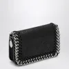 Stella Mccartney Falabella Flap Card Holder In Black