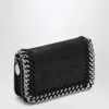 Stella Mccartney Falabella Flap Card Holder In Black