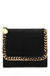 Stella Mccartney Falabella Flap Wallet Accessories In Black