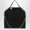 Stella Mccartney Falabella Fold Over Bag Black In Black