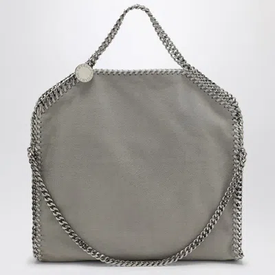 Stella Mccartney Stella Mc Cartney Grey Falabella Fold Over Bag